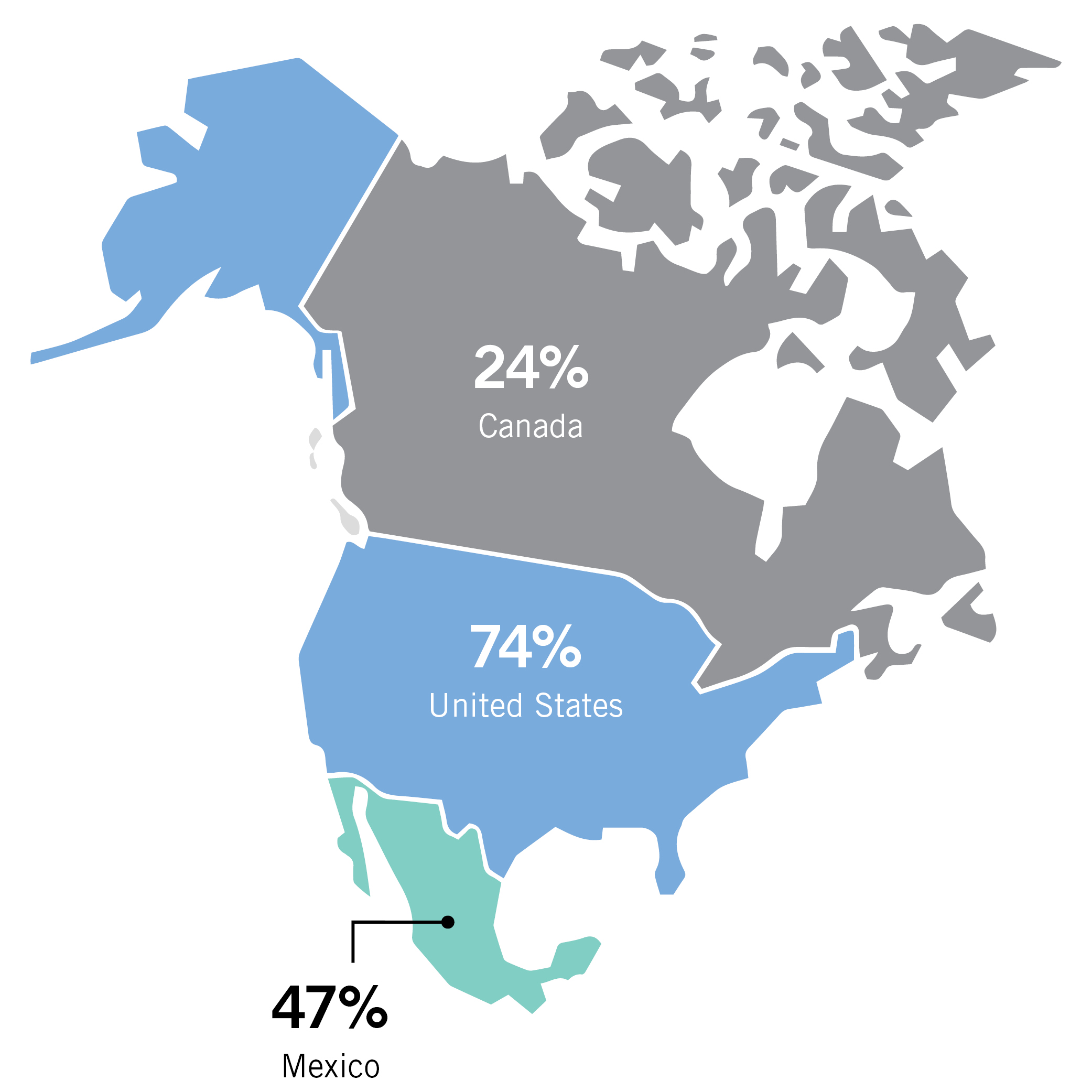 Map for Companies Moving out of China