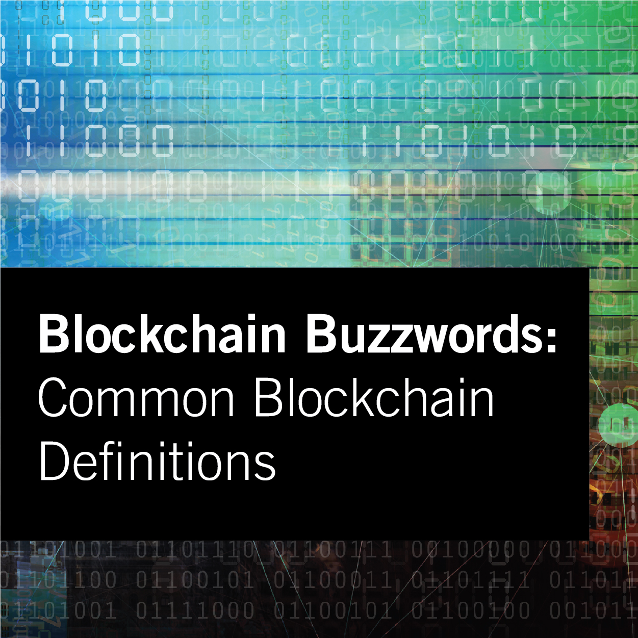 Blockchain Buzzwords