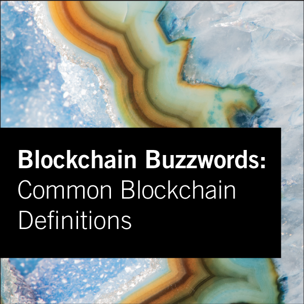 Blockchain Buzzwords