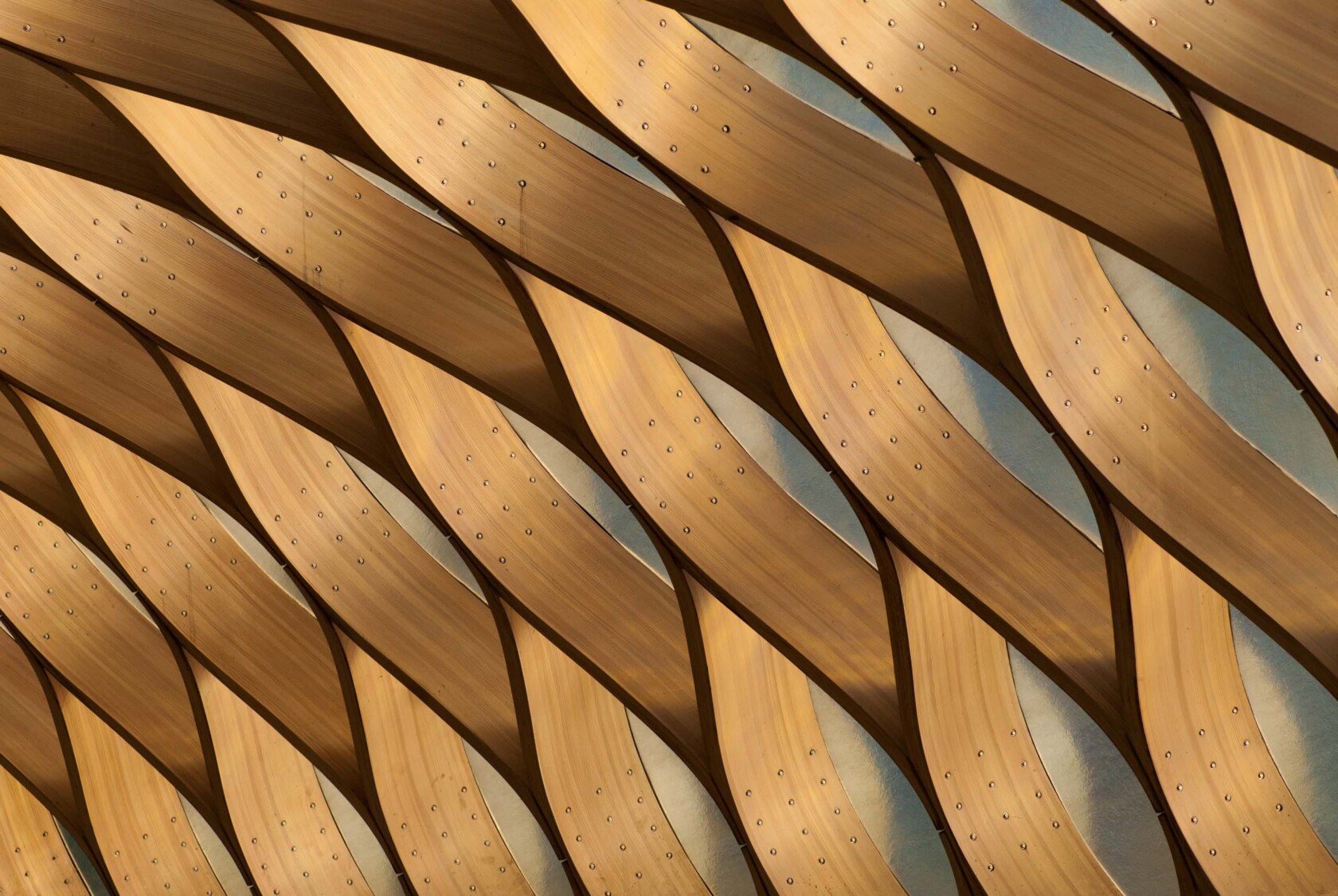Wood architectural pattern.