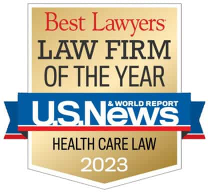 U.S. News & World Report Best Lawyers Law Firm of the Year Health Care Law 2023